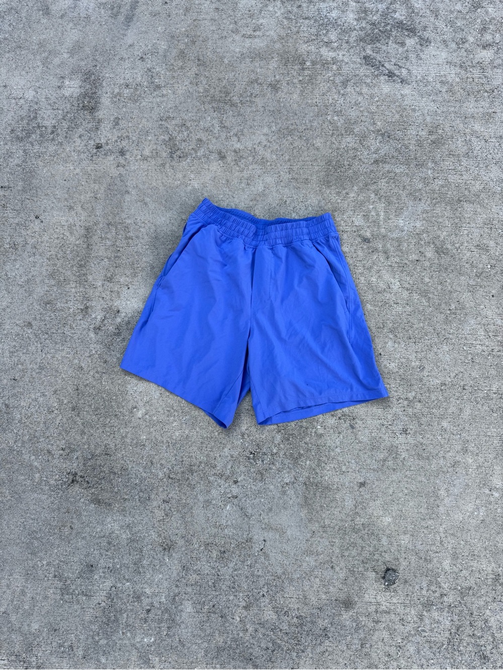 Lululemon Men's Pace Breaker Linerless Short 7" in Wild Indigo